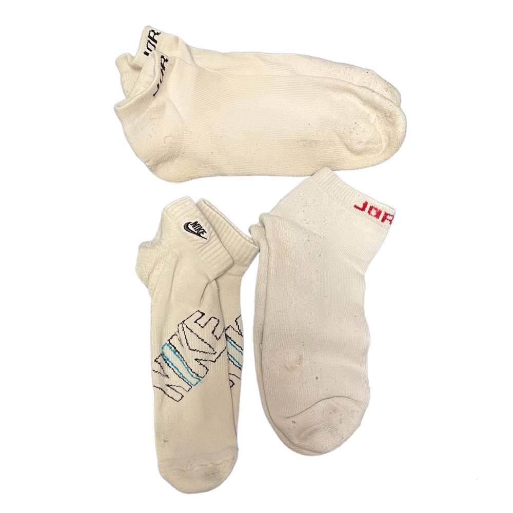 Vintage Nike and Jordan Socks (3 pairs)